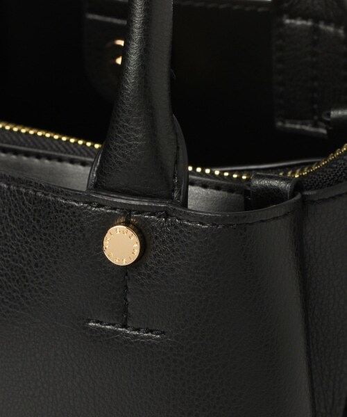 LEPSIM（レプシィム）の「ライトタックミニＴＯＴＥ（バッグ・ブラック/グレー(カタオシ)/ライトグレージュ/ライトブルー）」の9枚目の写真