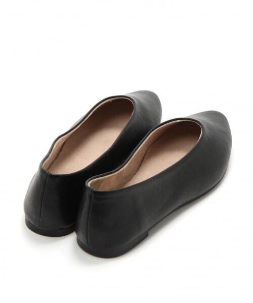 LEPSIM(レプシィム)の「UカットソフトフラットAW(シューズ・レオパード/【WEB限定】オフ×カタオシ/ブラック/【WEB限定】パイソン/ライトベージュ/ブラウン×カタオシ/ガンメタ)」の22枚目の写真