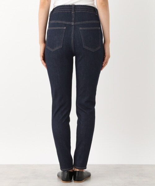 LEPSIM（レプシィム）の「マタニティ／４ＷＡＹデニムスリムパンツ（パンツ・ブルー/ネイビー）」の7枚目の写真