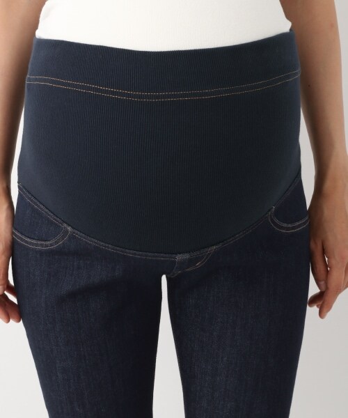 LEPSIM（レプシィム）の「マタニティ／４ＷＡＹデニムスリムパンツ（パンツ・ブルー/ネイビー）」の8枚目の写真