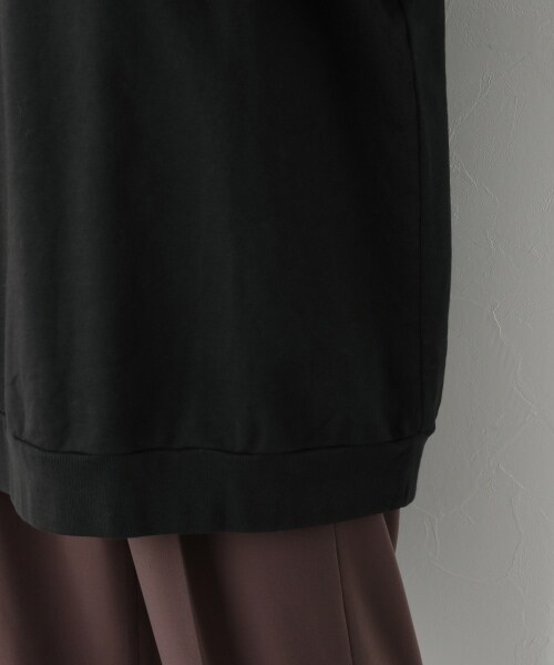 A part by(アパートバイ)の「Coスキッパーウラケスウェット(トップス・オフホワイト/ブラック/ライトグリーン)」の20枚目の写真