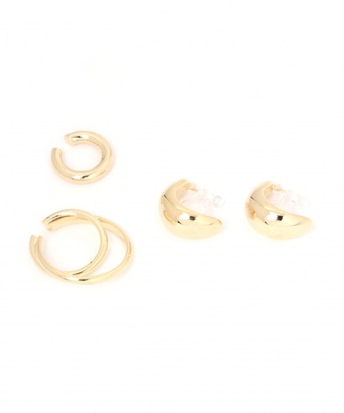 LOWRYS FARM（ローリーズファーム）の「レイヤードカフ＊ジュシイヤリング（アクセサリー・シルバー/1/ゴールド/5）」の11枚目の写真