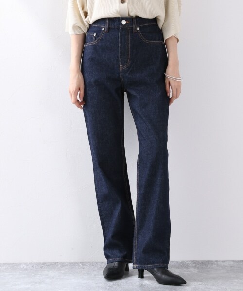 LOWRYS FARM（ローリーズファーム）の「ＣＯＮＥストレートパンツ（パンツ・USED/ワンウォッシュ）」の7枚目の写真