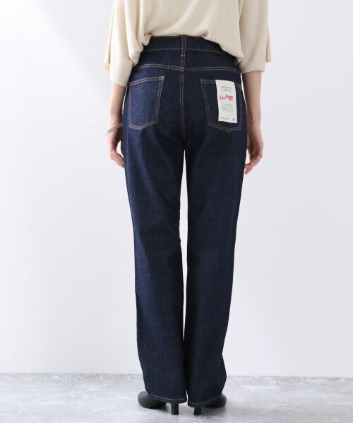 LOWRYS FARM（ローリーズファーム）の「ＣＯＮＥストレートパンツ（パンツ・USED/ワンウォッシュ）」の9枚目の写真