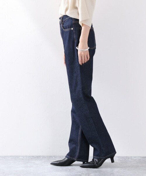 LOWRYS FARM（ローリーズファーム）の「ＣＯＮＥストレートパンツ（パンツ・USED/ワンウォッシュ）」の8枚目の写真