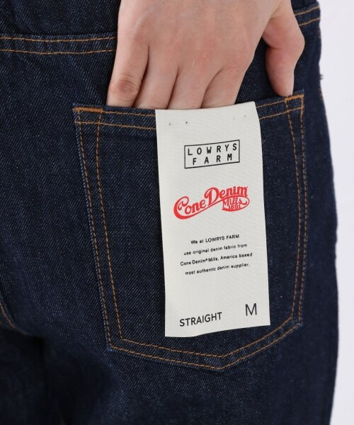 LOWRYS FARM（ローリーズファーム）の「ＣＯＮＥストレートパンツ（パンツ・USED/ワンウォッシュ）」の10枚目の写真