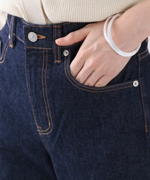 LOWRYS FARM（ローリーズファーム）の「ＣＯＮＥストレートパンツ（パンツ・USED/ワンウォッシュ）」の12枚目の写真