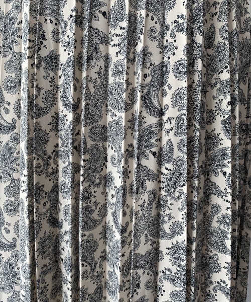 LOWRYS FARM（ローリーズファーム）の「ペイズリープリーツスカート（スカート・ブラック/ブラウン）」の16枚目の写真