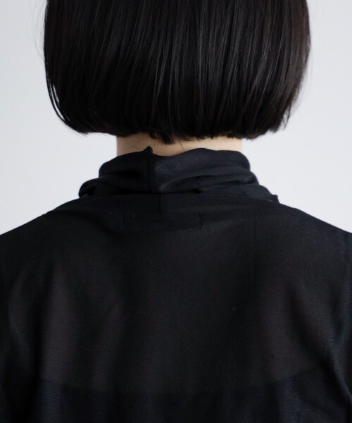 PAGEBOY（ページボーイ）の「シアータートルインナーセット（トップス・ホワイト/ブラック/シアン）」の18枚目の写真