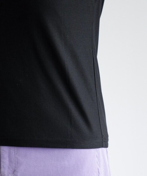 PAGEBOY（ページボーイ）の「シアータートルインナーセット（トップス・ホワイト/ブラック/シアン）」の21枚目の写真