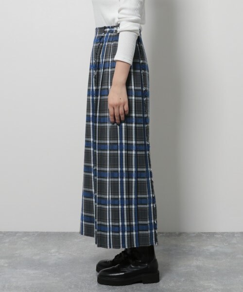 PAGEBOY（ページボーイ）の「モールチェックスカート（スカート・グリーン系/ブルー系）」の10枚目の写真