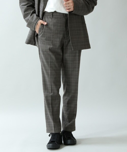 RAGEBLUE(レイジブルー)の「<セットアップ着用可能>TR柄スラックス(パンツ・グレー(ストライプ)/ネイビー(ストライプ))」の9枚目の写真