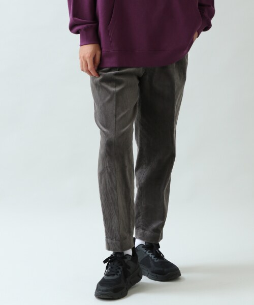 RAGEBLUE(レイジブルー)の「<欠品カラー予約受付中>USAコーデュロイワイドテーパードパンツ(パンツ・ホワイト/ブラック/グレー/ブラウン/グリーン系)」の22枚目の写真