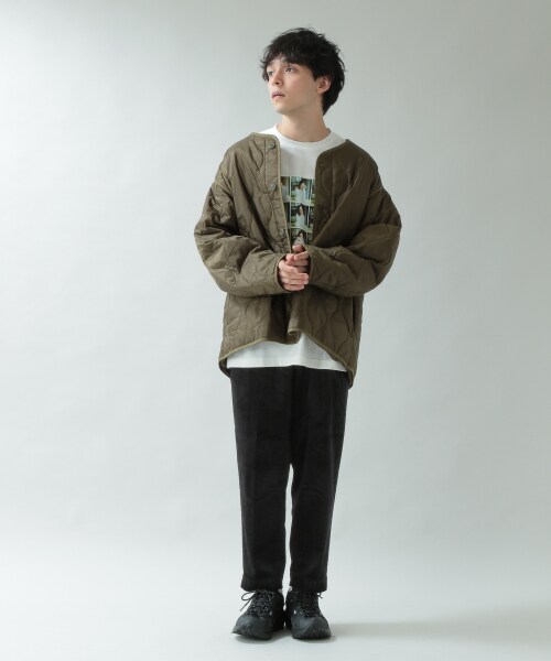 RAGEBLUE(レイジブルー)の「<欠品カラー予約受付中>USAコーデュロイワイドテーパードパンツ(パンツ・ホワイト/ブラック/グレー/ブラウン/グリーン系)」の16枚目の写真