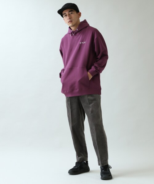 RAGEBLUE(レイジブルー)の「<欠品カラー予約受付中>USAコーデュロイワイドテーパードパンツ(パンツ・ホワイト/ブラック/グレー/ブラウン/グリーン系)」の17枚目の写真