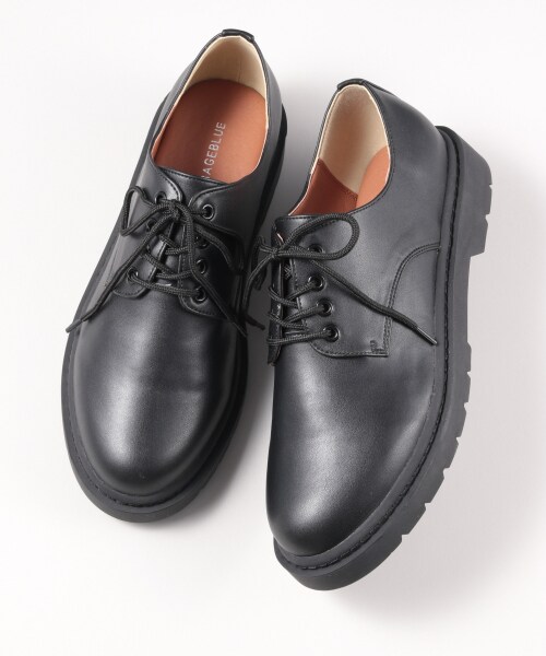 RAGEBLUE（レイジブルー）の「プレーントゥシューズ（シューズ・ブラック/レオパード）」の6枚目の写真