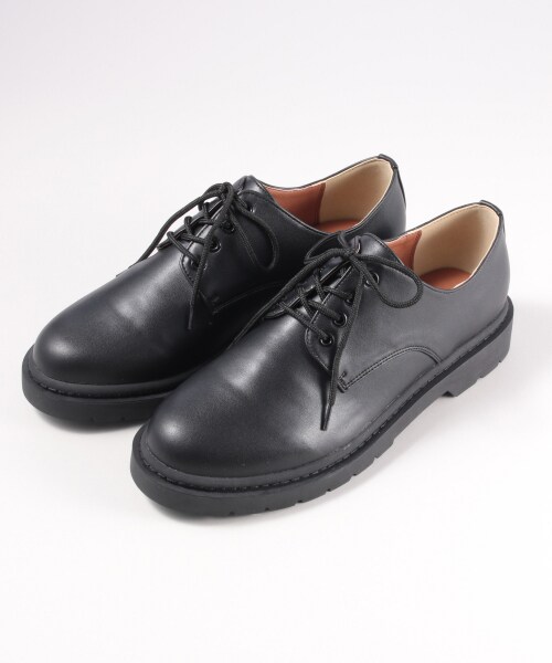 RAGEBLUE（レイジブルー）の「プレーントゥシューズ（シューズ・ブラック/レオパード）」の4枚目の写真