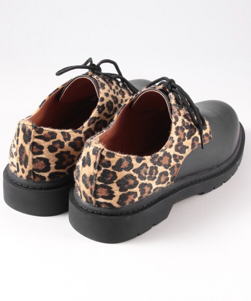 RAGEBLUE（レイジブルー）の「プレーントゥシューズ（シューズ・ブラック/レオパード）」の13枚目の写真