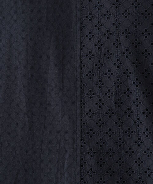 studio CLIP（スタディオクリップ）の「フロントレースコンビチュニックプルオーバー（トップス・オフホワイト/ライトブルー/ネイビー）」の16枚目の写真