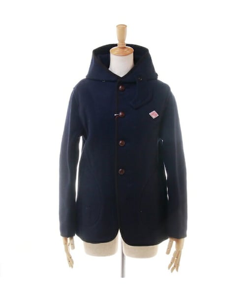DANTON ネイビー ダッフルコート 楽天市場】ダントン DANTON ウールライトパイル ダッフルコート