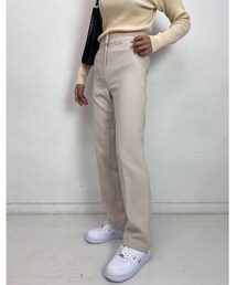 no brand | thick straight pants (その他パンツ)