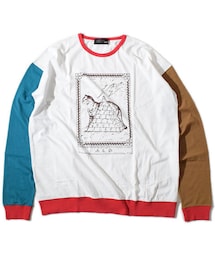 ALDIES | Cat Big Cut(Multi)(Tシャツ/カットソー)