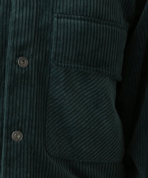DOUBLE NAME（ダブルネーム）の「BIGポケコーデュロイブルゾン（ジャケット/アウター・レディース・グリーン/ブラウン/パープル/生成・FREE）」の12枚目の写真