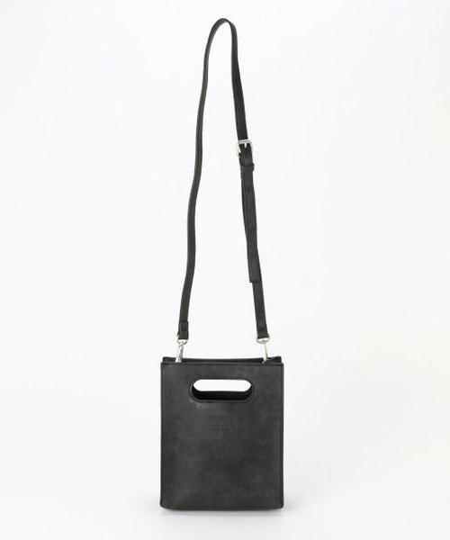 DOUBLE NAME（ダブルネーム）の「持ち手付き合皮ショルダーBAG（バッグ・レディース・黒/ブラウン/グレー・FREE）」の22枚目の写真