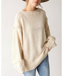 Auntie Rosa Holiday | レイヤードニット(ニット/セーター)