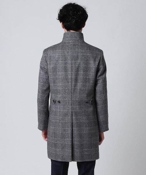 TAKEO KIKUCHI（タケオキクチ）の「グレンチェックコート（）」 - WEAR