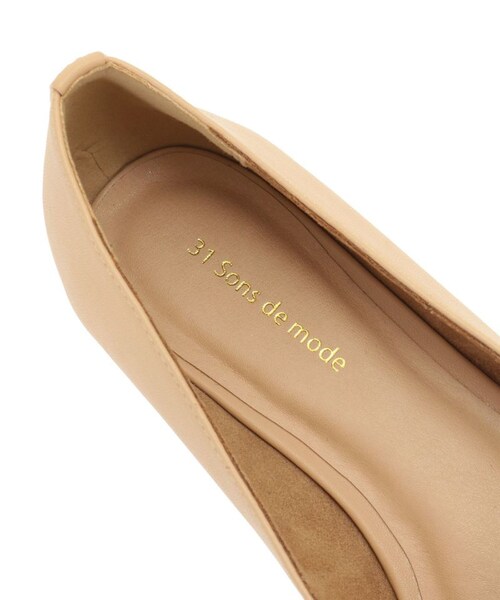 31 Sons de mode(トランテアン ソン ドゥ モード)の「キルティング切替ビットローファー【MARKDOWN】(シューズ・レディース・ブラック/クリームイエロー/ベージュ・S/M/L)」の8枚目の写真