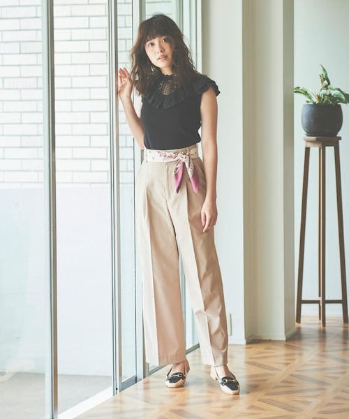 31 Sons de mode(トランテアン ソン ドゥ モード)の「キルティング切替ビットローファー【MARKDOWN】(シューズ・レディース・ブラック/クリームイエロー/ベージュ・S/M/L)」の10枚目の写真