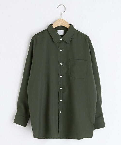 DHOLIC（ディーホリック）の「ワンポケットシャツ（シャツ/ブラウス・レディース・ホワイト/グリーン/ベージュ/ピンク/イエロー/その他・FREE）」の3枚目の写真