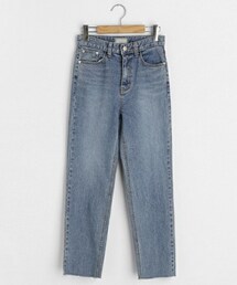 DHOLIC | カットストレートデニムパンツ(デニムパンツ)