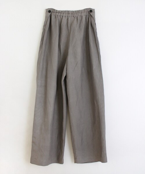 RNA-N（アールエヌエーエヌ）の「R3739 レーヨン麻ツイストデザインパンツ（パンツ・レディース・グレー/ブラウン/ブルーグレー）」の9枚目の写真