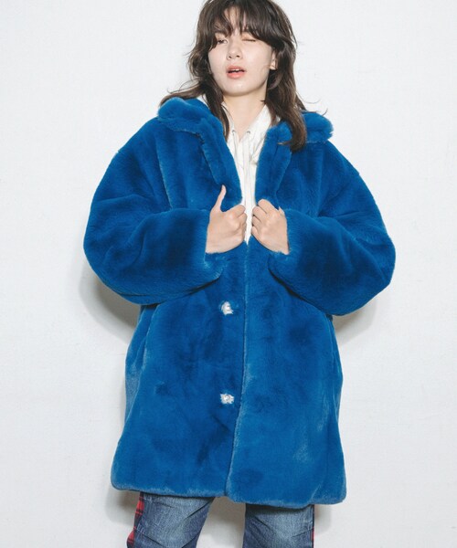 RNA（アールエヌエー）の「C0727 ルーズファーコート（）」 - WEAR