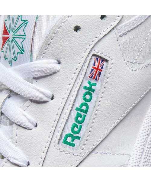 Reebok（リーボック）の「クラブ シー / CLUB C 85（シューズ・ホワイト/グリーン(AR0456)/ホワイト/シャークグレー(AR0455)）」の21枚目の写真