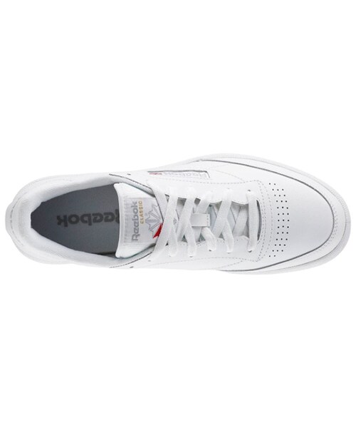 Reebok（リーボック）の「クラブ シー / CLUB C 85（シューズ・ホワイト/グリーン(AR0456)/ホワイト/シャークグレー(AR0455)）」の4枚目の写真