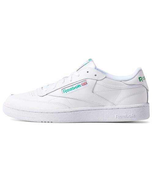 Reebok（リーボック）の「クラブ シー / CLUB C 85（シューズ・ホワイト/グリーン(AR0456)/ホワイト/シャークグレー(AR0455)）」の11枚目の写真