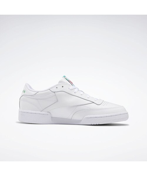 Reebok（リーボック）の「クラブ シー / CLUB C 85（シューズ・ホワイト/グリーン(AR0456)/ホワイト/シャークグレー(AR0455)）」の10枚目の写真