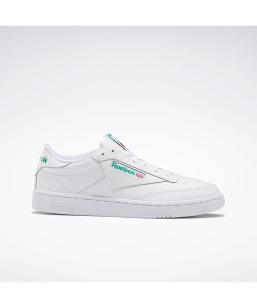 Reebok（リーボック）の「クラブ シー / CLUB C 85（シューズ・ホワイト/グリーン(AR0456)/ホワイト/シャークグレー(AR0455)）」の9枚目の写真