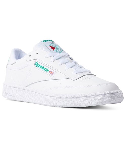 Reebok（リーボック）の「クラブ シー / CLUB C 85（シューズ・ホワイト/グリーン(AR0456)/ホワイト/シャークグレー(AR0455)）」の13枚目の写真