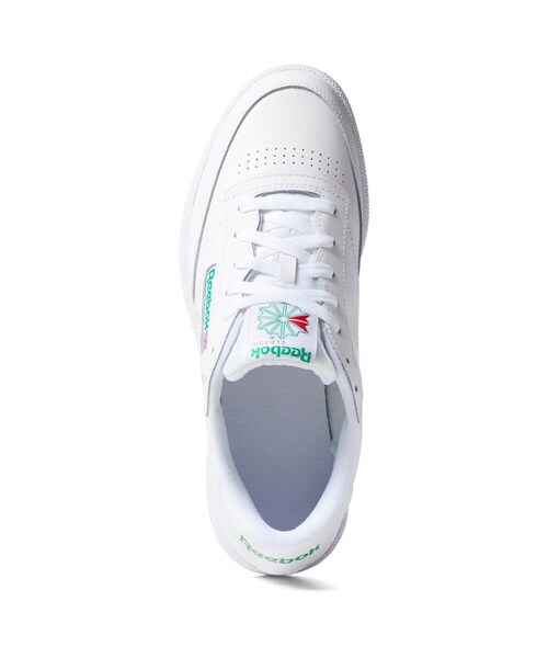 Reebok（リーボック）の「クラブ シー / CLUB C 85（シューズ・ホワイト/グリーン(AR0456)/ホワイト/シャークグレー(AR0455)）」の16枚目の写真