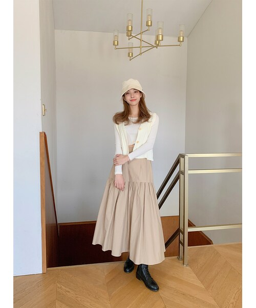 chuu（チュー）の「프터 롱 Skirt（その他・レディース・기타）」の20枚目の写真