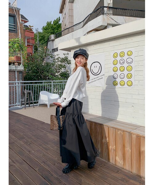 chuu（チュー）の「프터 롱 Skirt（その他・レディース・기타）」の2枚目の写真