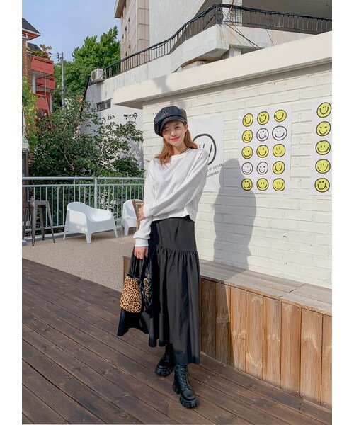 chuu（チュー）の「프터 롱 Skirt（その他・レディース・기타）」の5枚目の写真