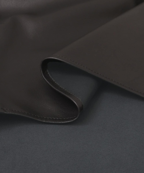 AURALEE（オーラリー）の「AURALEE LAMB LEATHER HALF-SLEEVE