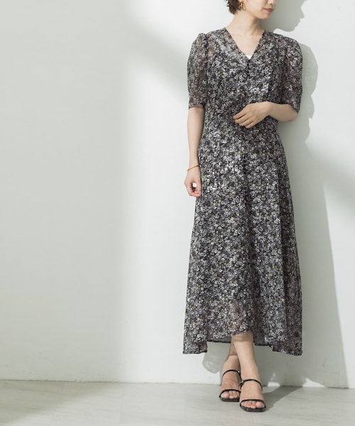 CELFORD（セルフォード）の「CELFORD 小花柄プリントワンピース