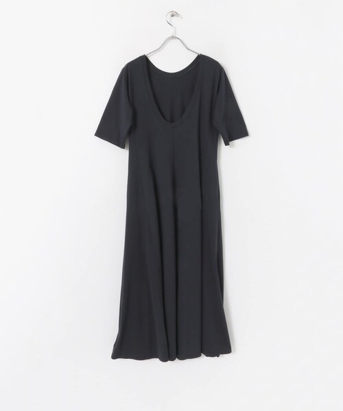 CASA FLINE（カーサフライン）の「CASA FLINE オーガニックコットンカットソーワンピース（その他・レディース・NAVY/BEIGE・FREE）」の18枚目の写真
