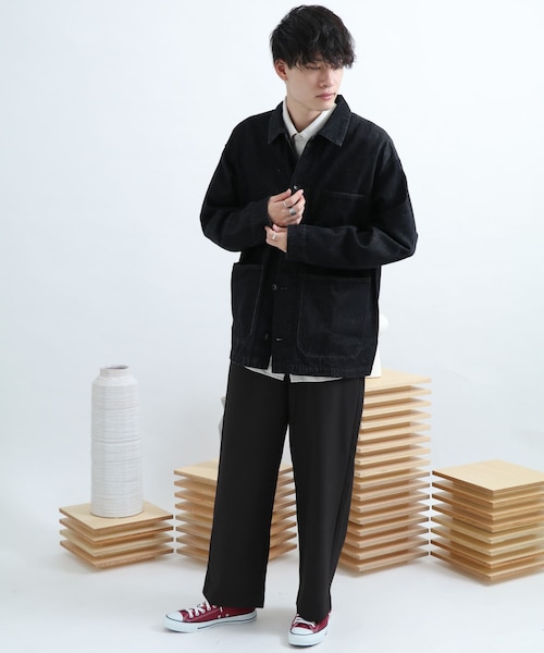 SENSE OF PLACE by URBAN RESEARCH（センスオブプレイスバイアーバンリサーチ）の「レギュラーカラーネルシャツ（その他・メンズ・BEIGE/CHARCOAL/MINT/CHECK A・S/M/L）」の11枚目の写真